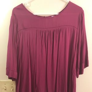 Old Navy purple blouse